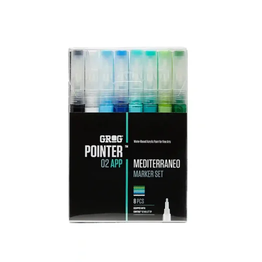 Grog Pointer 02 APP Mediterraneo Set 8 pcs