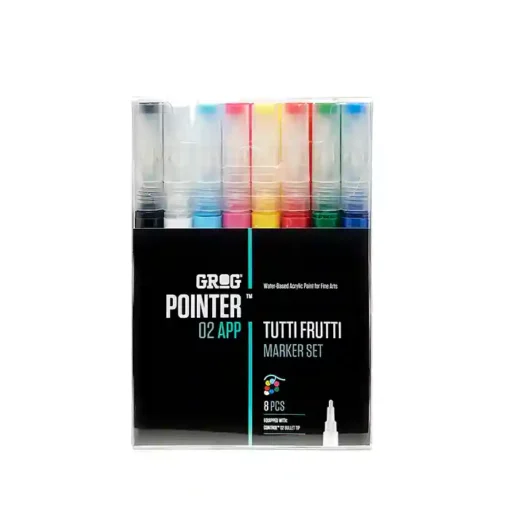 Grog Pointer 02 APP Tutti Frutti Set 8 pcs